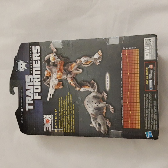Transformers Generations Thrilling 30 Deluxe Class RATTRAP MAXIMAL 2014 SEALED - Picture 3 of 15